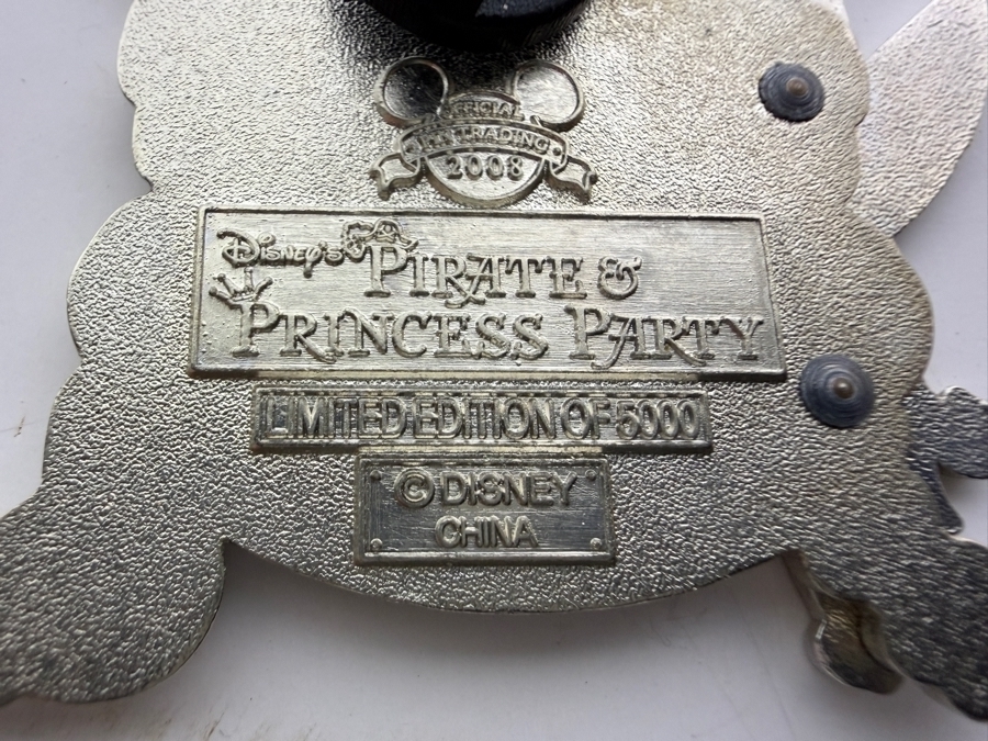 Disney's Pirate & Princess Party Tinker Bell Limited Edition of 5,000 2008 Magic Kingdom Trading Pin [Photo 3]