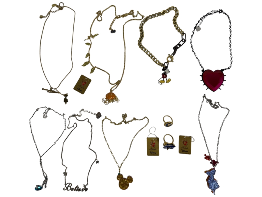 Ten-Piece Disney Jewelry Lot