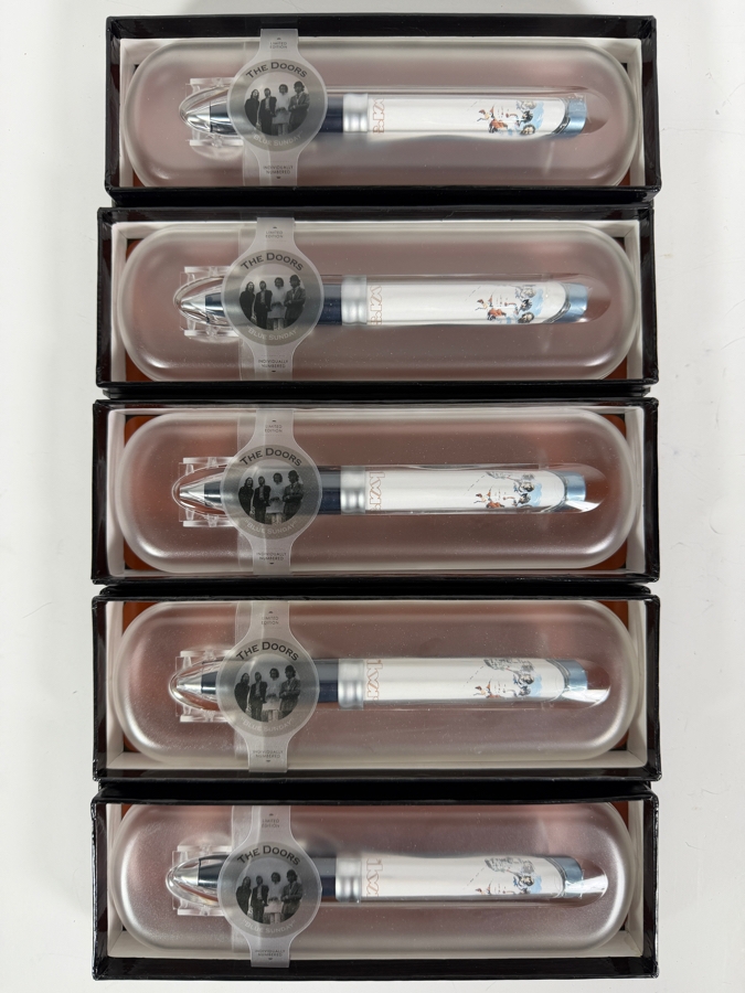 (5) New Limited Edition The Doors 'Blue Sunday' Pod Pens [Photo 2]