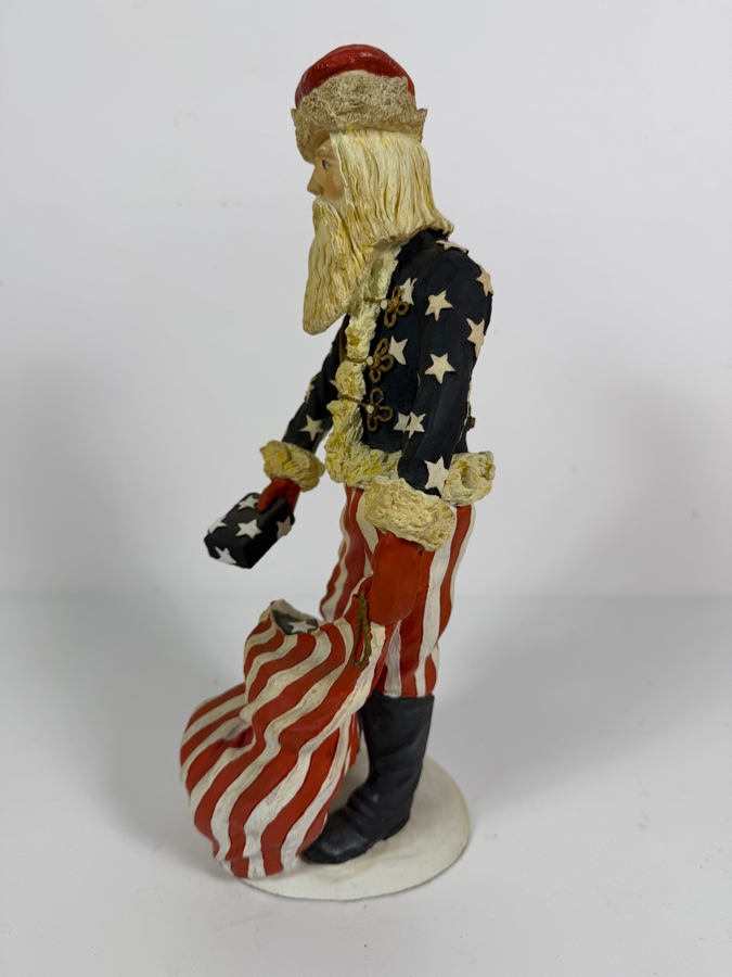 Just Added - Limited Edition 'Civil War' Santa Figurine from the Vintage Duncan Royale History of Santa Collection with Original Box 11.5H [Photo 3]