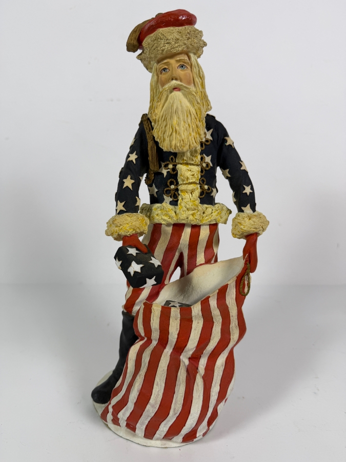 Just Added - Limited Edition 'Civil War' Santa Figurine from the Vintage Duncan Royale History of Santa Collection with Original Box 11.5H [Photo 2]