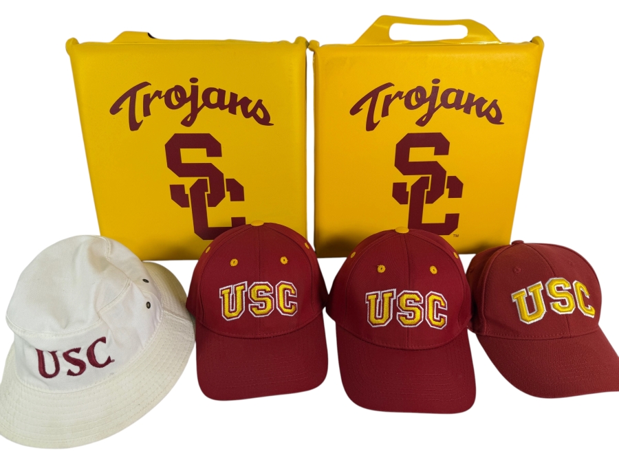 Just Added - USC Trojans Hats and Sideline Cushions