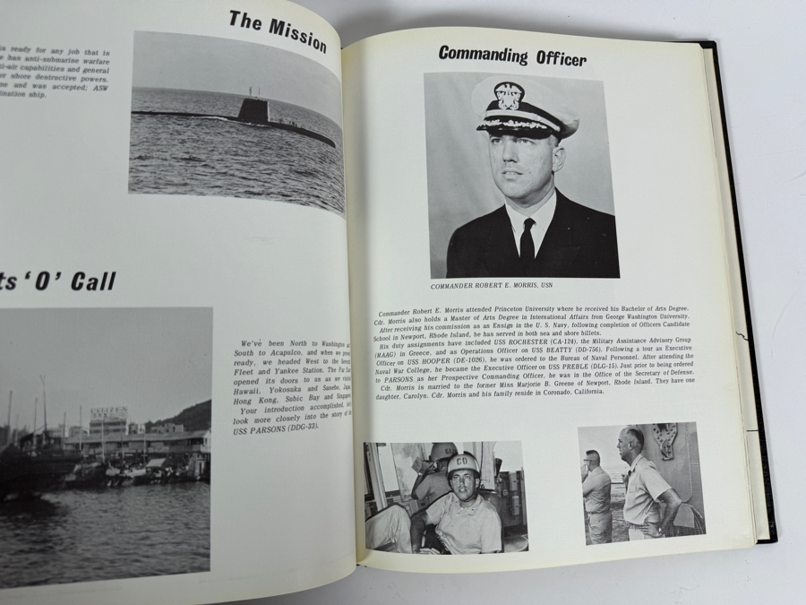 Vintage Vietnam War Era United States Navy USS Parsons DDG-33 Cruise Book 1967-1969 [Photo 5]