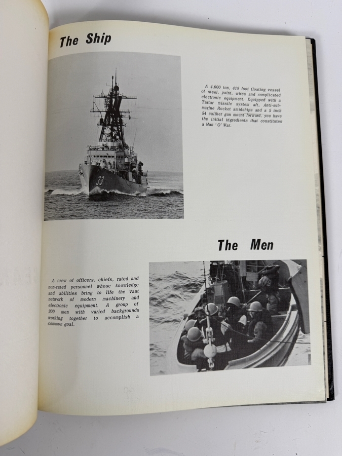 Vintage Vietnam War Era United States Navy USS Parsons DDG-33 Cruise Book 1967-1969 [Photo 3]