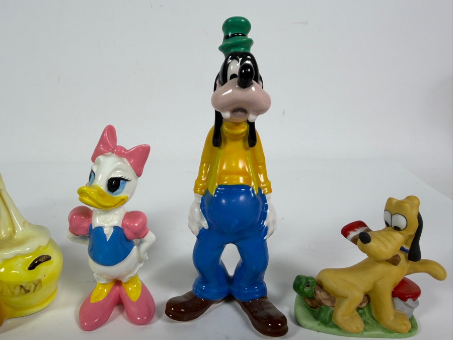 (5) Vintage Disney Figurines (4 are Made in Japan) 3' - 5.5'H [Photo 5]