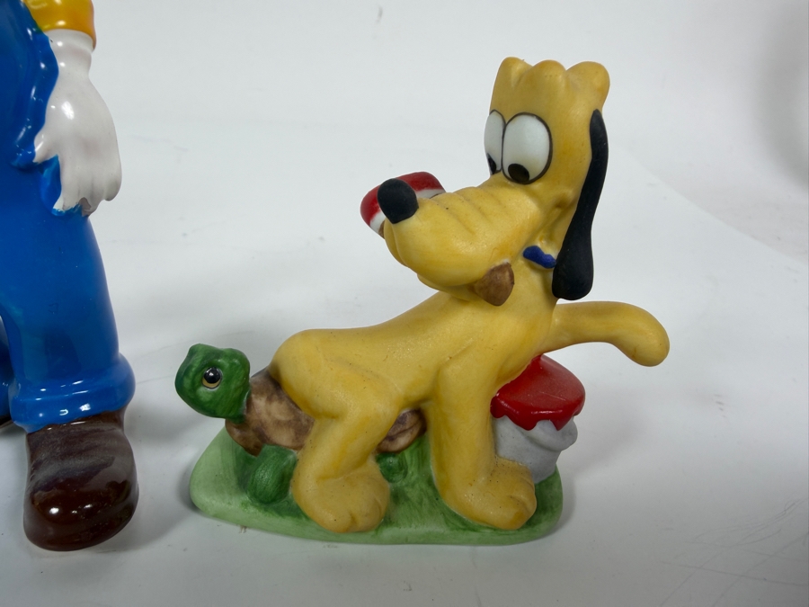 (5) Vintage Disney Figurines (4 are Made in Japan) 3' - 5.5'H [Photo 6]