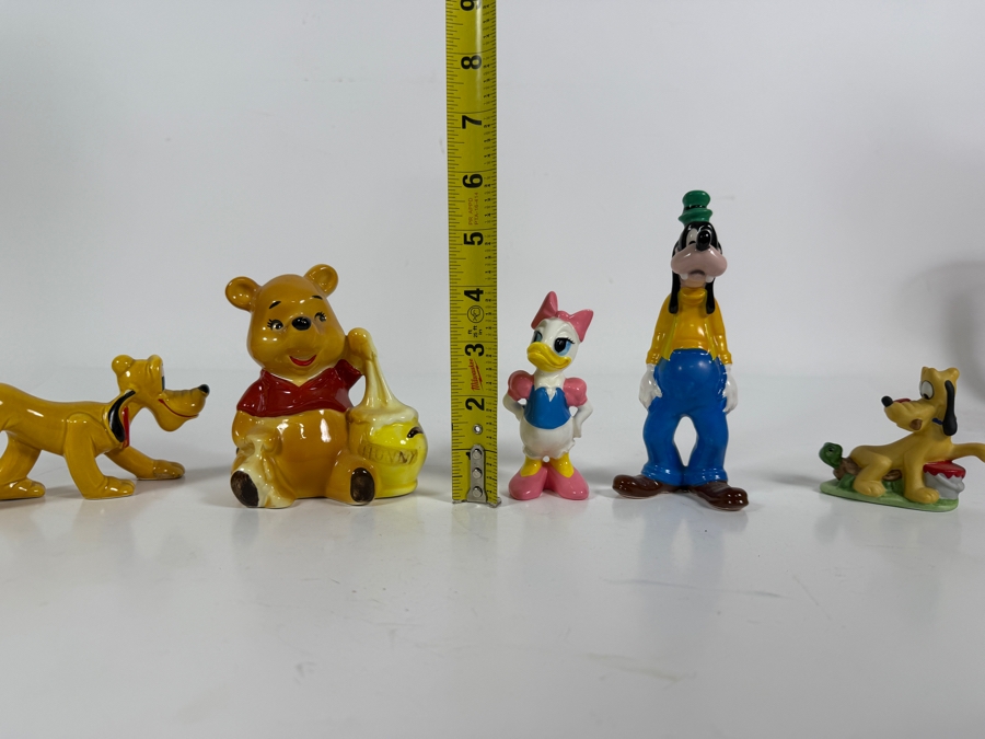 (5) Vintage Disney Figurines (4 are Made in Japan) 3' - 5.5'H [Photo 11]