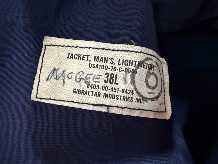 Just Added - William 'Buster' McGee USAF Officer's Service Dress Uniform with Multi-row Ribbon Bar, Senior Parachutist Wings, Senior Pilot Badge and Jacket [Photo 10]