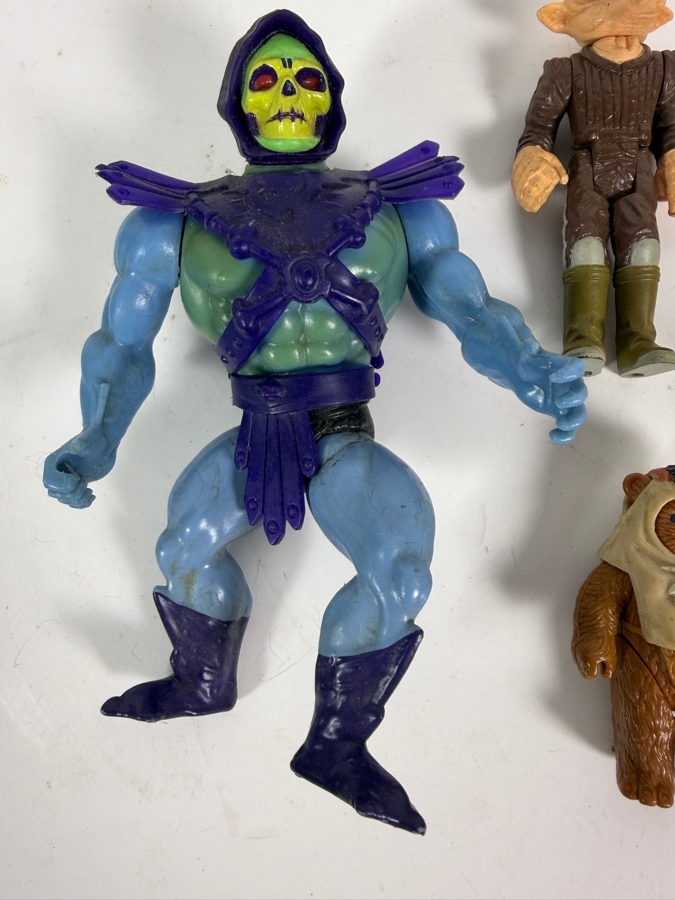 (7) Vintage Kenner Star Wars Action Figures Dated 1977-1983 and (1) Vintage 1981 Mattel Masters of the Universe Skeletor Action Figure [Photo 7]