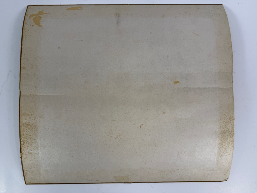 Just Added - Vintage Original Signed Chinese Republic Period Floral Watercolor Painting 13 X 11.5 [Photo 15]