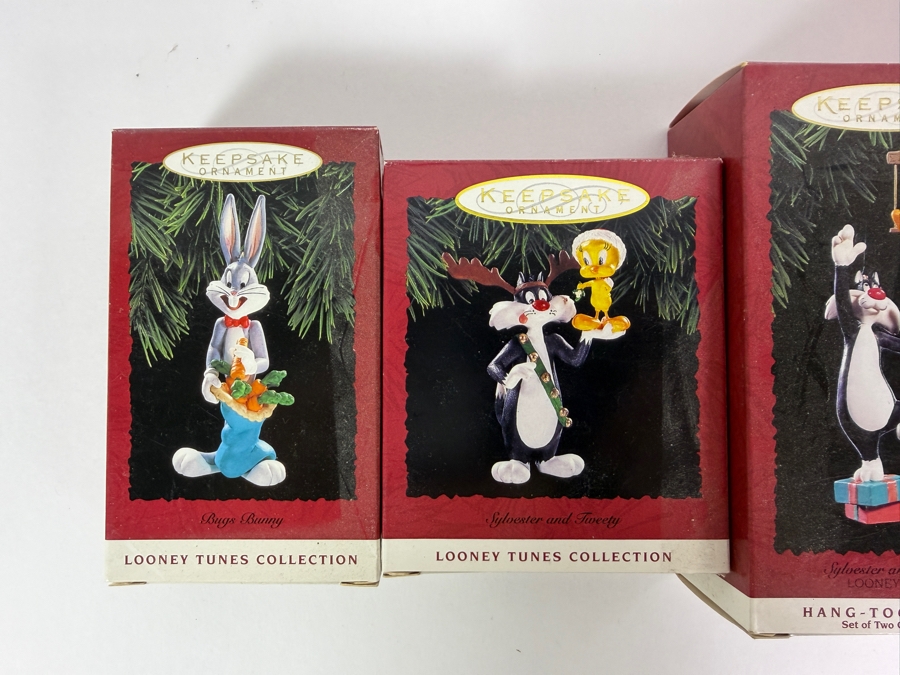 (5) New Hallmark Keepsake Looney Tunes Collection Christmas Ornaments [Photo 3]