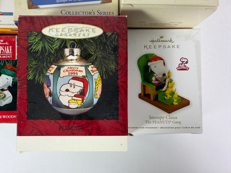 (8) New Hallmark Keepsake Peanuts Gang Snoopy Christmas Ornaments [Photo 5]