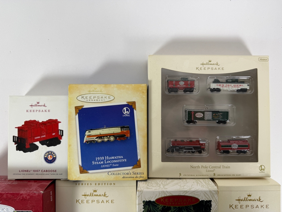 (7) New Hallmark Keepsake Train Christmas Ornaments [Photo 2]