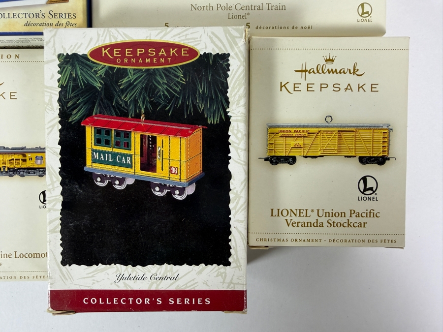 (7) New Hallmark Keepsake Train Christmas Ornaments [Photo 4]