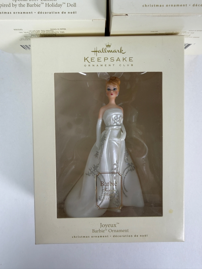 (3) New Hallmark Keepsake Barbie Christmas Ornaments [Photo 2]