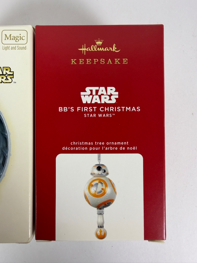 (2) New Hallmark Keepsake Star Wars Christmas Ornaments [Photo 3]