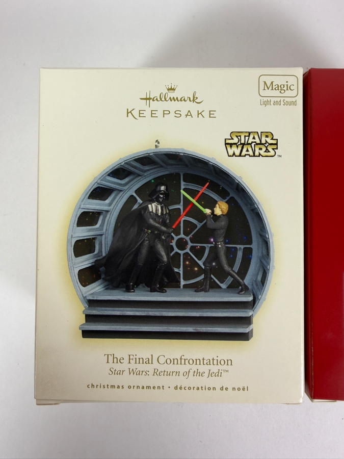 (2) New Hallmark Keepsake Star Wars Christmas Ornaments [Photo 2]