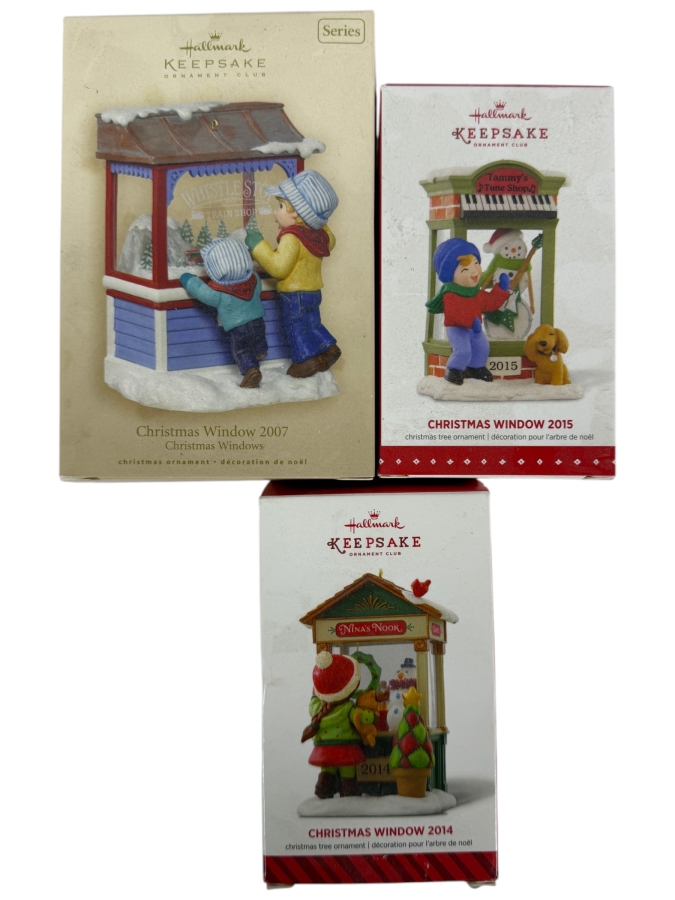 (3) New Hallmark Keepsake Christmas Ornaments