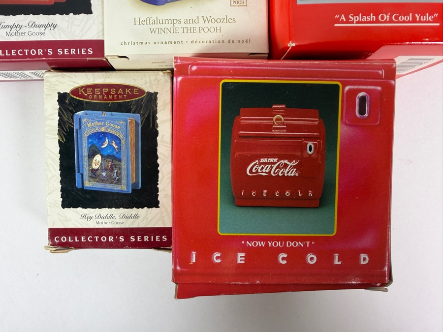 (3) New Hallmark Keepsake Christmas Ornaments and (2) New Coke Ornaments [Photo 3]