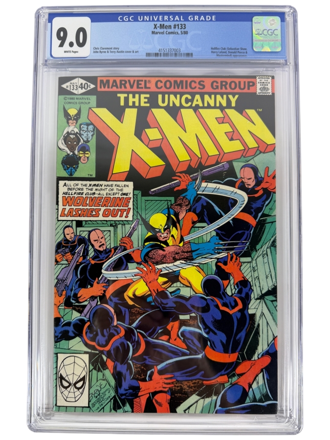 The Uncanny X-Men #133 Comic Book CGC Grade 9.0 Estimate $150