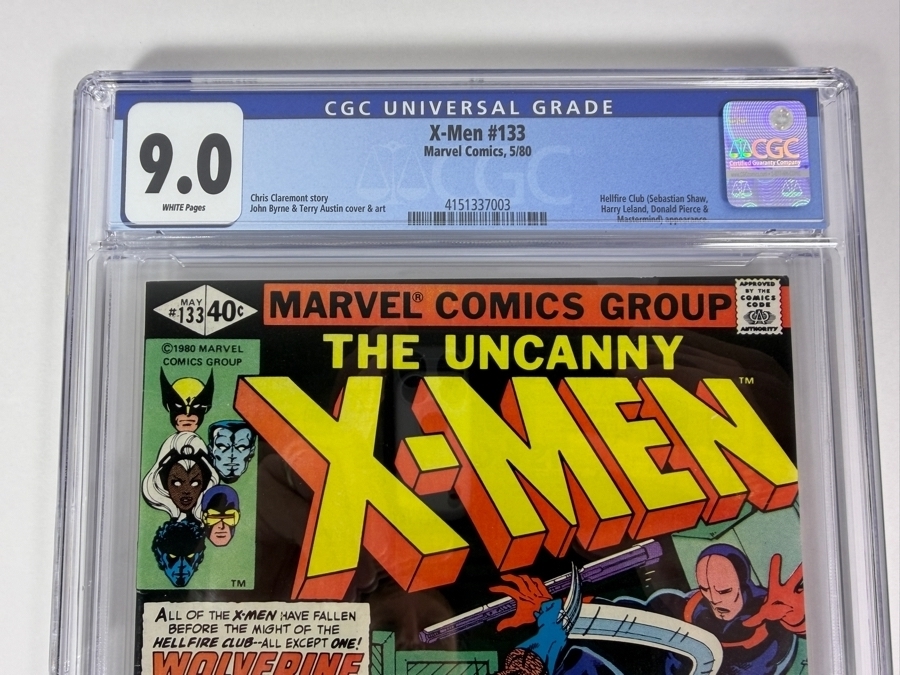 The Uncanny X-Men #133 Comic Book CGC Grade 9.0 Estimate $150 [Photo 2]