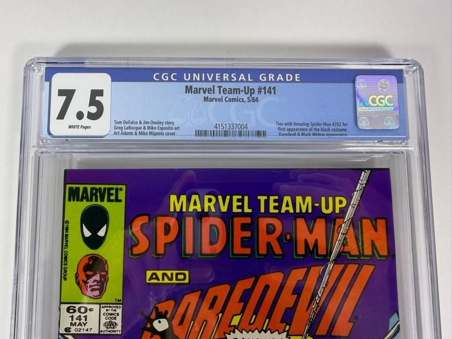 Marvel Team-Up #141 Comic Book CGC Grade 7.5 Estimate $60 [Photo 2]