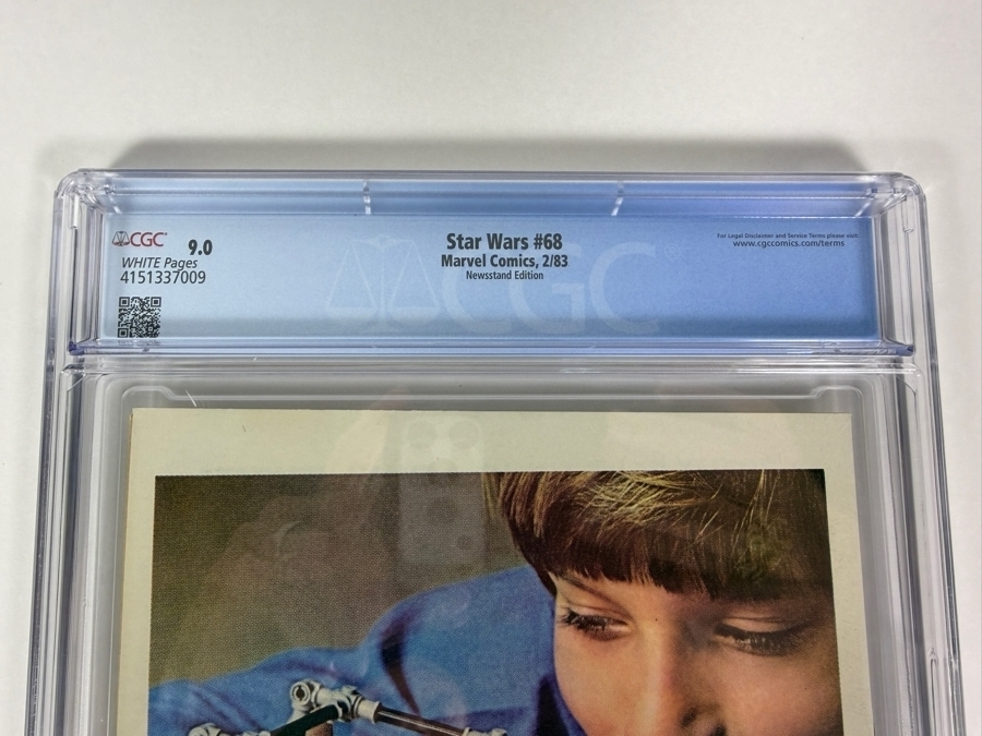 Star Wars #68 (Marvel Comics, February 1983) Comic Book CGC Grade 9.0 Estimate $230 [Photo 4]