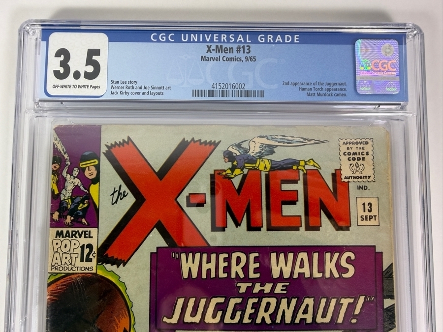 X-Men #13 Marvel Comics (September 1965) Comic Book CGC Grade 3.5 Estimate $140 [Photo 2]