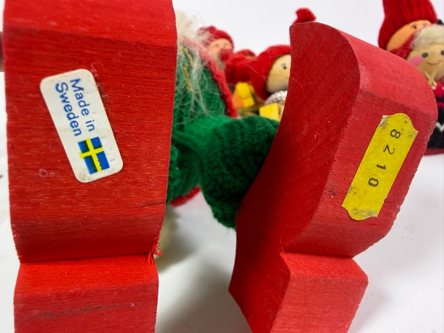 Collection of Vintage Ljungströms Christmas Handmade Wooden Figurines Made in Sweden [Photo 14]