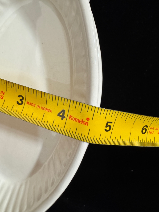(8) Vintage California Pottery White Ceramic Au Gratin Dishes 8.5 X 4.5 [Photo 6]