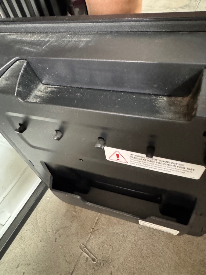 SentrySafe SFW123BTC Digital Fireproof Waterproof Safe With Dual Key Lock 16'W X 18'H [Photo 3]