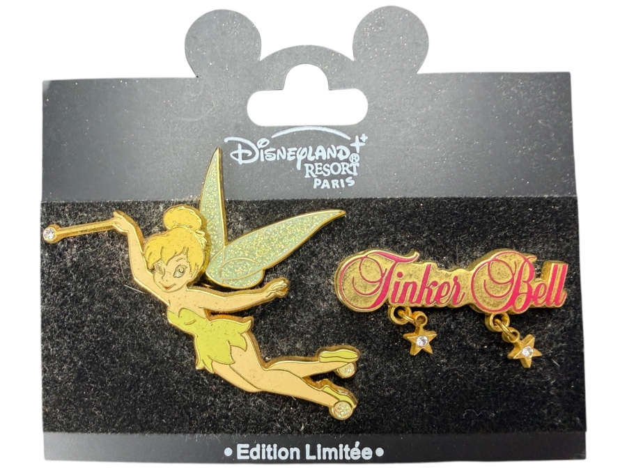 Limited Edition Disneyland Resort Paris Tinker Bell Trading Pin