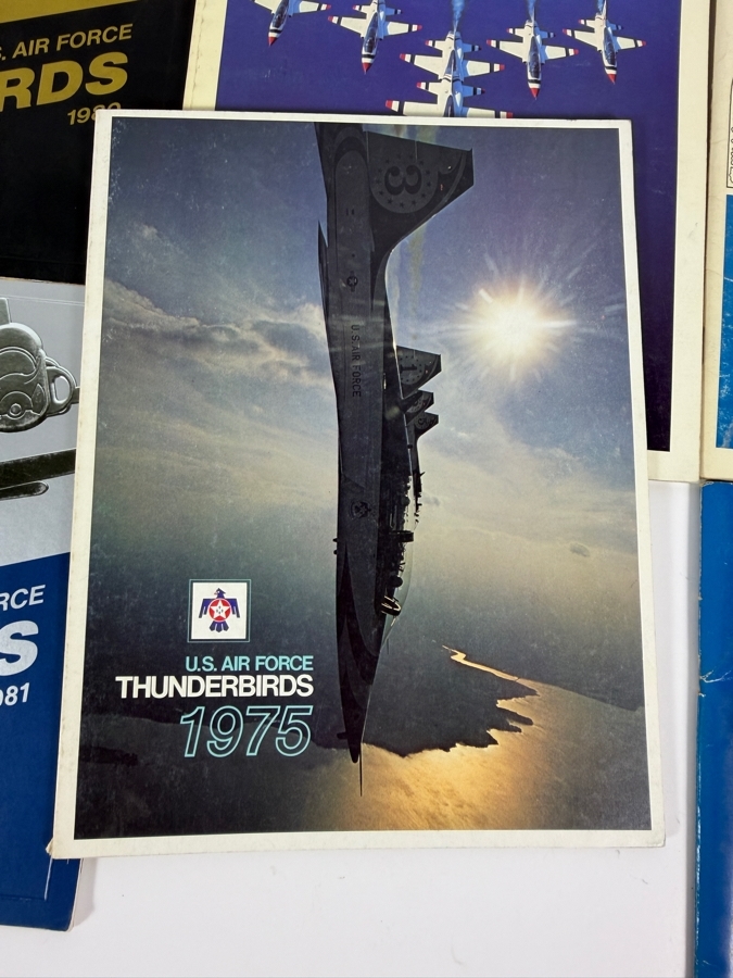 Collection of Vintage U.S. Airforce Thunderbirds Programs from 1975-1985 [Photo 6]
