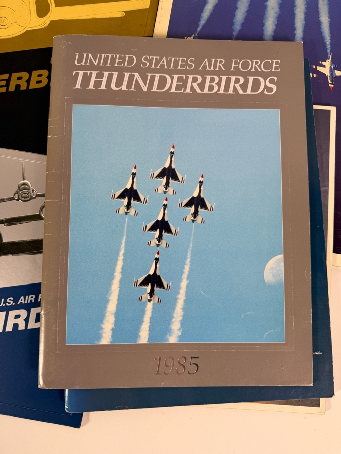 Collection of Vintage U.S. Airforce Thunderbirds Programs from 1975-1985 [Photo 8]