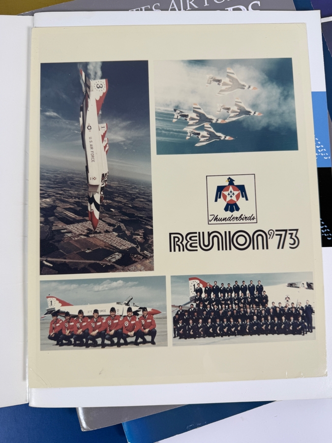 Collection of Vintage U.S. Airforce Thunderbirds Programs from 1975-1985 [Photo 11]
