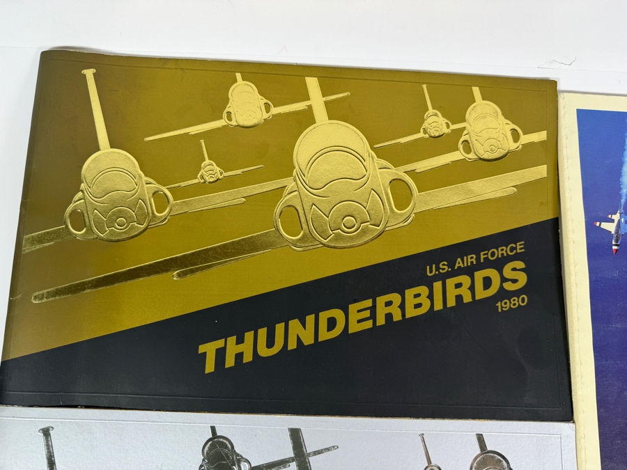 Collection of Vintage U.S. Airforce Thunderbirds Programs from 1975-1985 [Photo 3]