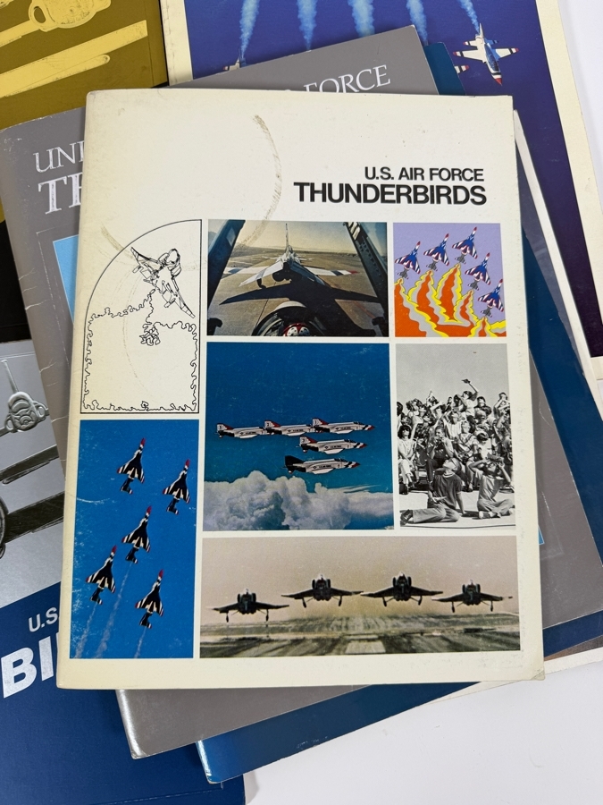 Collection of Vintage U.S. Airforce Thunderbirds Programs from 1975-1985 [Photo 10]