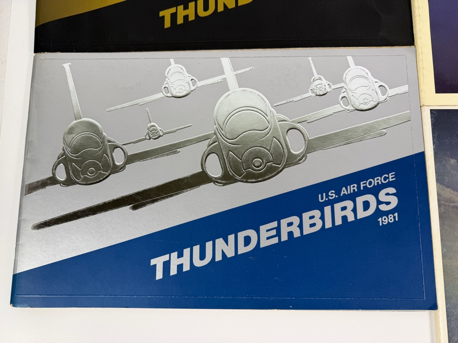 Collection of Vintage U.S. Airforce Thunderbirds Programs from 1975-1985 [Photo 4]