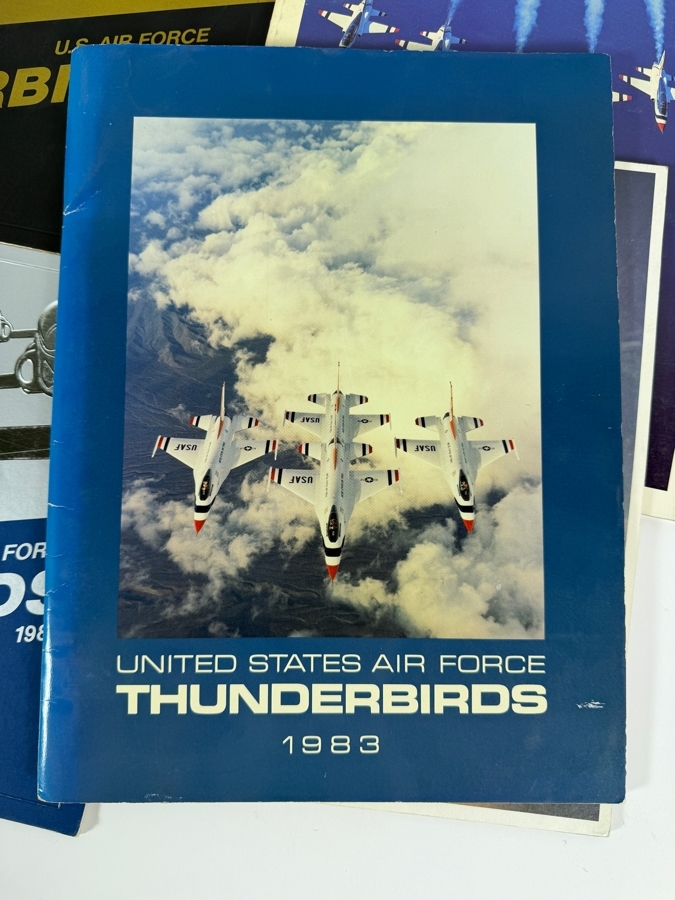 Collection of Vintage U.S. Airforce Thunderbirds Programs from 1975-1985 [Photo 7]