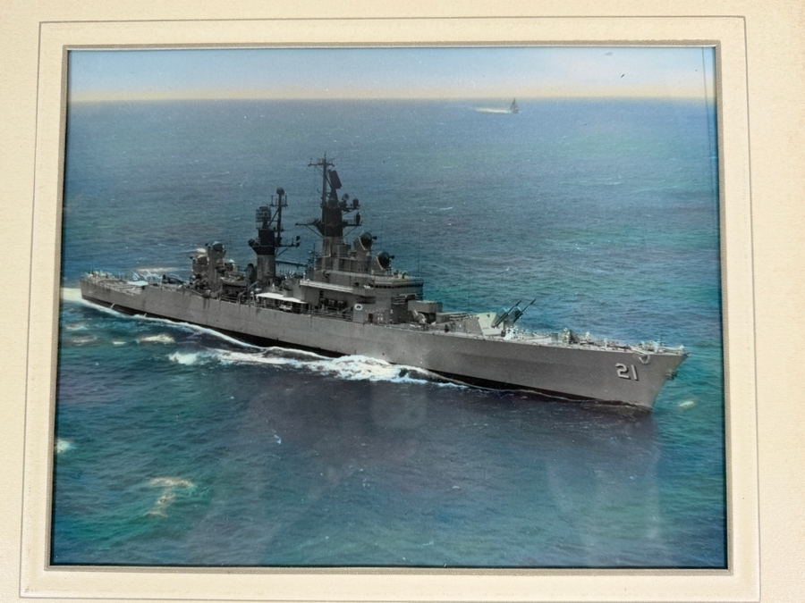 US Navy Photograph of U.S.S. Gridley 9.5 X 7.5 [Photo 2]