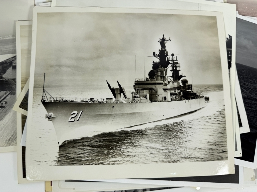 Collection of Over 100+ US Navy Photographs (Mainly 8' X 10') Including US Navy Ships - See Photos [Photo 29]