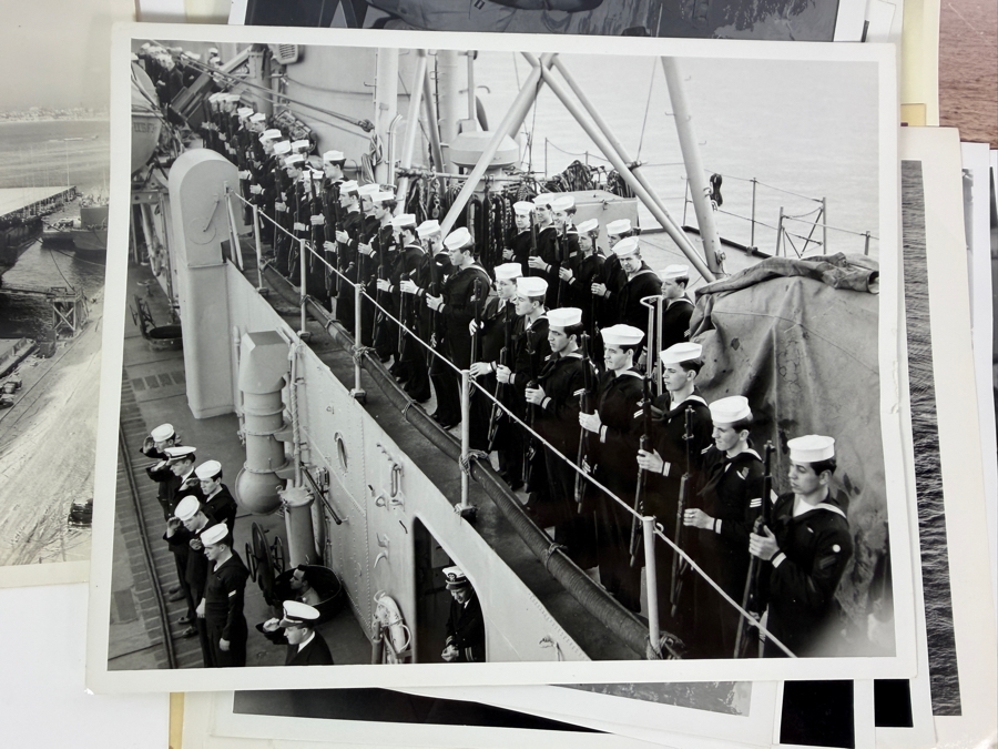 Collection of Over 100+ US Navy Photographs (Mainly 8' X 10') Including US Navy Ships - See Photos [Photo 11]