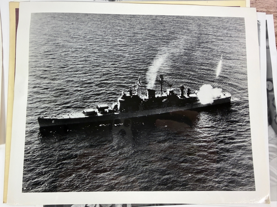 Collection of Over 100+ US Navy Photographs (Mainly 8' X 10') Including US Navy Ships - See Photos [Photo 9]