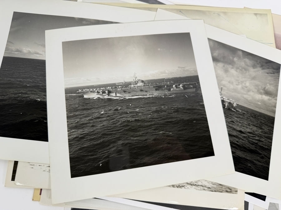 Collection of Over 100+ US Navy Photographs (Mainly 8' X 10') Including US Navy Ships - See Photos [Photo 33]