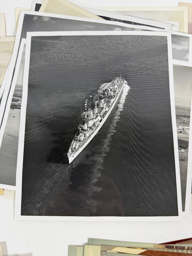 Collection of Over 100+ US Navy Photographs (Mainly 8' X 10') Including US Navy Ships - See Photos [Photo 21]