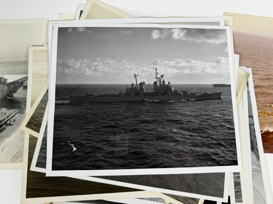Collection of Over 100+ US Navy Photographs (Mainly 8' X 10') Including US Navy Ships - See Photos [Photo 19]