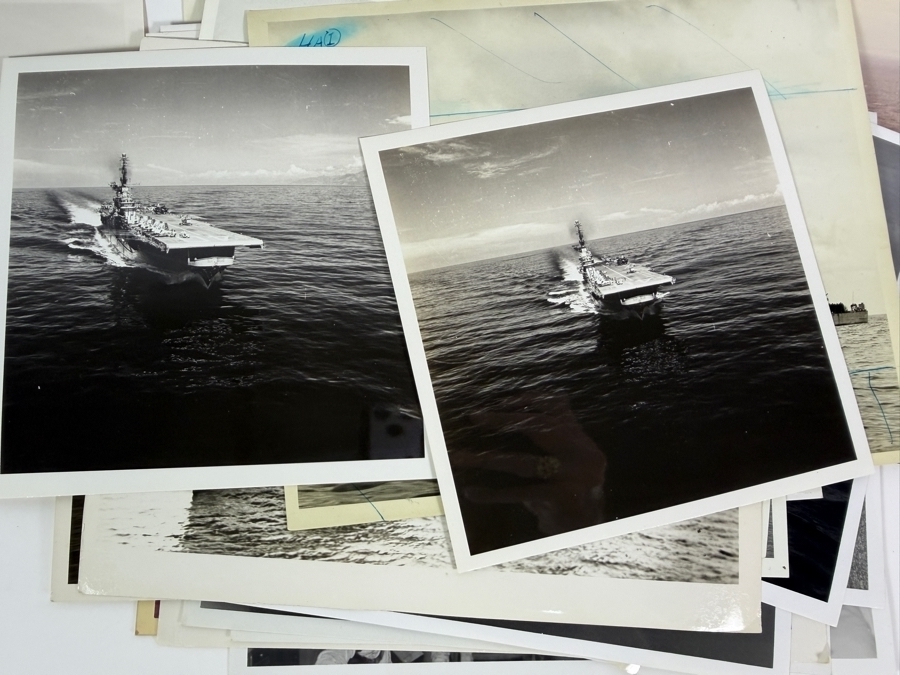 Collection of Over 100+ US Navy Photographs (Mainly 8' X 10') Including US Navy Ships - See Photos [Photo 31]