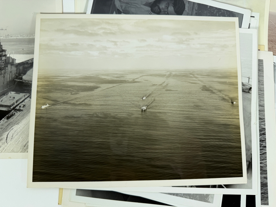 Collection of Over 100+ US Navy Photographs (Mainly 8' X 10') Including US Navy Ships - See Photos [Photo 12]