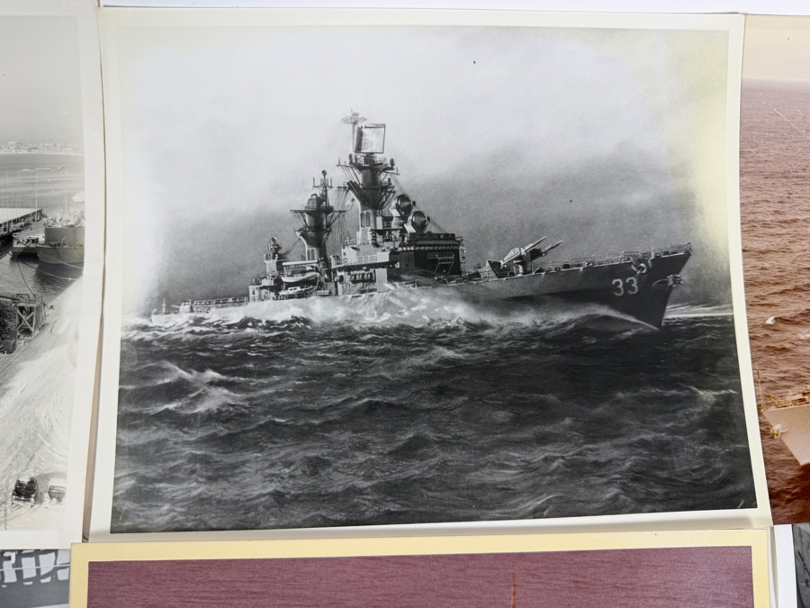 Collection of Over 100+ US Navy Photographs (Mainly 8' X 10') Including US Navy Ships - See Photos [Photo 4]