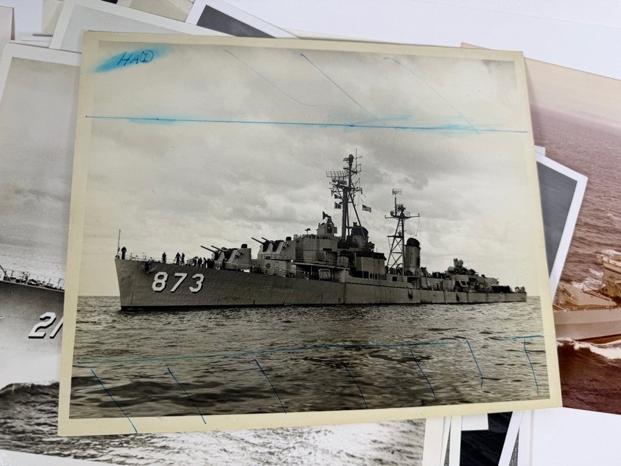 Collection of Over 100+ US Navy Photographs (Mainly 8' X 10') Including US Navy Ships - See Photos [Photo 30]